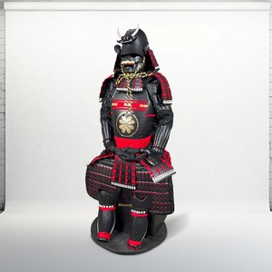 Armadura <span class=keywords><strong>Samurai</strong></span> Japonesa de Hierro Que Se Puede Usar o Exhibir de Forma Creativa para Restaurantes de Estilo Japonés, Viene con Caja de Madera - Product Image 3