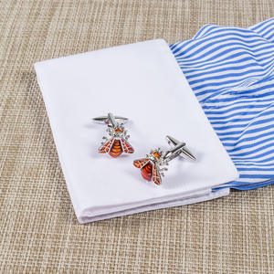 Mancuernillas Divertidas con Diseño de Animales de Alta Calidad, Listas para Enviar, Mancuernillas de Latón y Cobre para Camisas de Hombre - Product Image 2