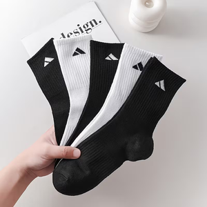 Fabricant de <span class=keywords><strong>chaussettes</strong></span> personnalisées avec logo OEM ODM, <span class=keywords><strong>chaussettes</strong></span> de sport en gros, <span class=keywords><strong>chaussettes</strong></span> athlétiques en coton, faible MOQ 100 paires, fournisseur en gros - Product Image 2