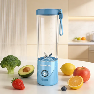 550ml Portable Blender 150W USB Rechargeable 2000mAh One Touch Hands Free 6 SUS304 Blades Turbo Ice Crushing BPA Free Leak Proof - Product Image 1