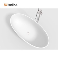 Wiselink Vente à Chaud Intérieur Autonome Seul Jet Whirlpool Acrylique Spa Bain à Remous Baignoire à Jet Ozone Air Hydro Massage Baignoire