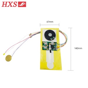 Módulo de sonido de tarjeta de felicitación de luz LED programable OEM al por mayor de China Chip de música Digital personalizado con tipo de altavoz de entrada de CC - Product Image 4