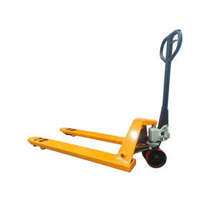 รถยกพาเลทแบบแมนนวล 3 ตัน พร้อมปั๊มไฮดรอลิกในตัว สำหรับยกสินค้าหนัก - Product Image 6