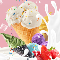 Sachets de glaces maison aux saveurs thé et café