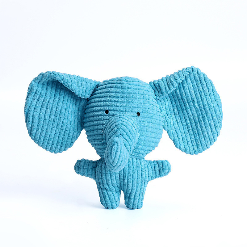 Éléphant bleu aux grandes oreilles