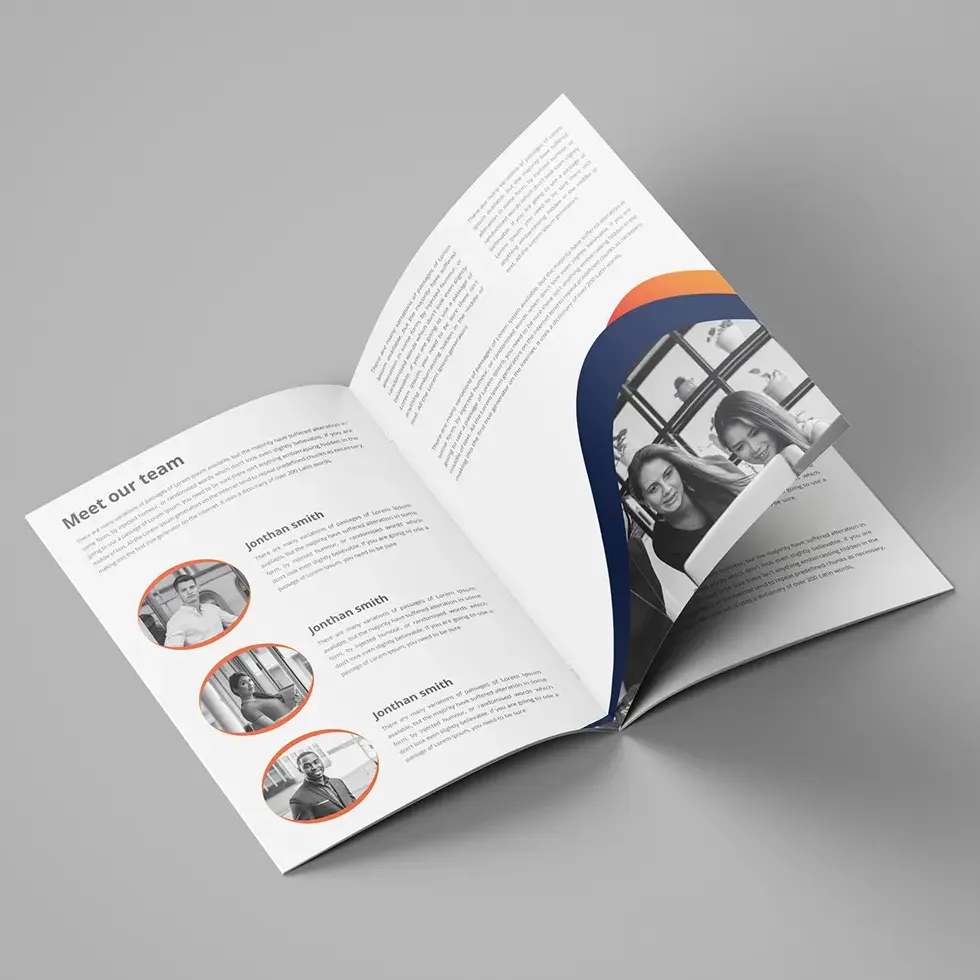 Brochure di stampa del prodotto con libretto di stampa personalizzato professionale in fabbrica