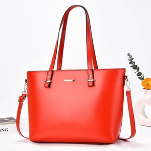 Sac fourre-tout noir en similicuir pour femme avec bandoulière amovible, sac à main classique décontracté pour usage quotidien, design durable à ouverture supérieure - Product Image 2