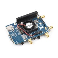 Topi modul komunikasi 4G Multi-Band GNSS LTE Cat-6 untuk Raspberry Pi 4B 3B + CM4 modul IoT antena ganda