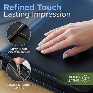 Dây kéo danh mục đầu tư chất kết dính <span class=keywords><strong>padfolio</strong></span> 3 vòng chất kết dính với thực hiện xử lý clipboard Folio - Product Image 5