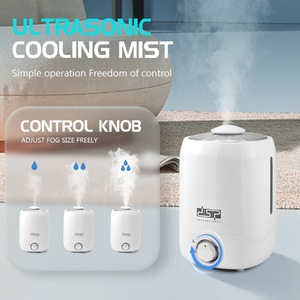 DSP <b>Humidifier</b> KD3084 White Silent Portable Home Office Air Purifier - Product Image 3