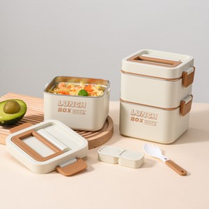 Bencircle S13 Detachable Multi-Layer Lunch <b>Box</b> Thermal Stainless Steel Food <b>Container</b> Stackable Bento <b>Box</b> - Product Image 4