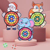 Jeu de fléchettes Animal personnalisé pour enfants avec cible, balles collantes d'intérieur et d'extérieur, jeu de fête de Sport multi-joueurs