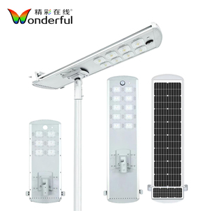 Lampe solaire extérieure SMD pour route, jardin, allée, parc, éclairage à économie d'énergie, <span class=keywords><strong>lampadaire</strong></span> solaire à batterie IP65 5000-6000K - Product Image 2