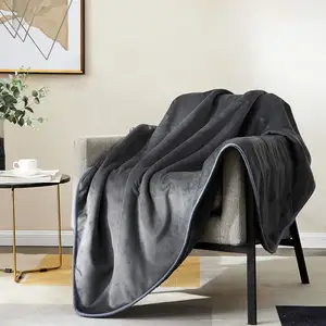 Cao Cấp Màu Rắn Có Thể Đảo Ngược Ấm Cúng Flannel Tái Sử Dụng Dành Cho Người Lớn Không Thấm Nước Mực Chăn Quan Hệ Tình Dục Cho Giường Bảo Vệ