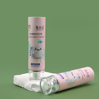 Tubes cosmétiques en aluminium et plastique personnalisés pour crème solaire, crème pour les mains et les yeux, 65g 85g, vides, à presser, pour soins de la peau