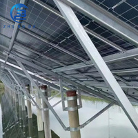 ZhiBoDa Collier de serrage solaire de bonne qualité, galvanisé à chaud, forte résistance à la corrosion, structure étanche en U, photovoltaïque