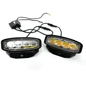 Lente de motocicleta, foco de Cañón Láser, luces auxiliares de conducción, luces de trabajo impermeables todoterreno para motocicleta, camión, coche, SUV, ATV - Product Image 1