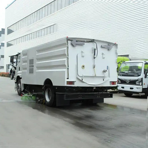 Road Sweeper Machine with <b>Pressure</b> Washer <b>Sprayer</b> in Botswana - Product Image 5