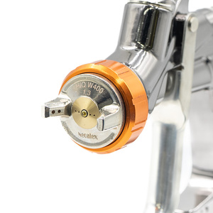 ปืนฉีดน้ำอัตโนมัติ W400ป้อนด้วยแรงโน้มถ่วงตามหลักสรีรศาสตร์มีด้ามจับที่สบายสามารถปรับแต่งได้ OEM สำหรับรายละเอียดของตัวรถ - Product Image 2