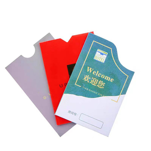Tarjetero de hotel personalizado al por <span class=keywords><strong>mayor</strong></span>, fundas magnéticas para tarjetas/sobres, caja de cartón con impresión Offset - Product Image 1