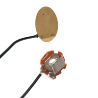 NAOMI Guitares Piezo Transducteur Microphone Microphone Contact pour Guitare Violon Ukulele Mandoline Guitare