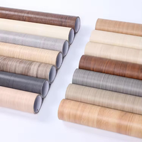 Professionelle Dekorative Melamin-Harz-Papier Selbstklebende Undurchsichtige Geprägte Rollenfolie für Küchen- und Badezimmermöbel