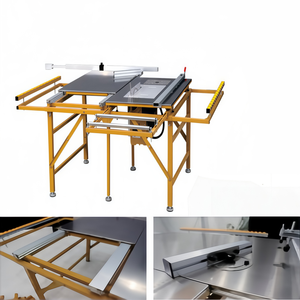 Supporto <span class=keywords><strong>per</strong></span> <span class=keywords><strong>Sega</strong></span> <span class=keywords><strong>Circolare</strong></span> Orizzontale Portatile JT90 con Piano di Lavoro in Acciaio Inossidabile e Motore ad Alta Potenza - Product Image 2