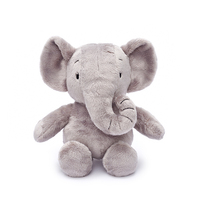 Peluche de Elefante Suave Personalizado OEM, Animal de Peluche con Relleno de Algodón PP