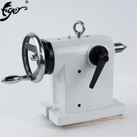 Tiger Cnc Contre-pointe manuelle robuste, hauteur du centre 190/210 mm, accessoires pour machines-outils, table rotative 4ème/5ème axe, direct usine