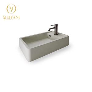Lavabo de Pared de Cemento y Hormigón MEIYANI Nood para Baño - Product Image 6