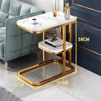 Mini table basse moderne créative de luxe petite armoire latérale en bois salon chambre balcon canapé chevet meubles de maison