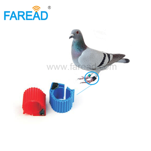 Anello di piccione personalizzato FAREAD 125/134.2khz 9mm vendita anello gamba uccelli RFID FDX-B formato UID Hitag-S256 EM4305 ATA5577 chip opzionali - Product Image 1
