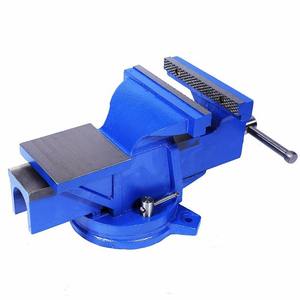 Wholesale <b>8</b>-Inch Heavy-Duty 30kg Rotary Bench Vise 200mm Steel and Cast <b>Iron</b> Industrial Grade Smooth Jaw Surface Swivel Base - Product Image 2