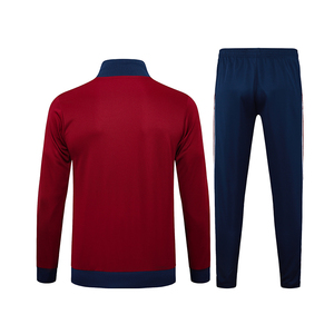 <span class=keywords><strong>Tuta</strong></span> sportiva estiva da <span class=keywords><strong>uomo</strong></span> con mezza Zip personalizzata per allenamento di <span class=keywords><strong>calcio</strong></span> abbigliamento sportivo Casual da Jogging con allenamento di corsa per giocatori di <span class=keywords><strong>calcio</strong></span> - Product Image 2