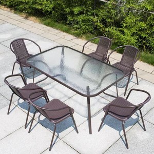 Ensemble <span class=keywords><strong>de</strong></span> meubles <span class=keywords><strong>de</strong></span> <span class=keywords><strong>jardin</strong></span>, ensemble <span class=keywords><strong>de</strong></span> salle à manger <span class=keywords><strong>de</strong></span> patio, chaise et <span class=keywords><strong>table</strong></span> <span class=keywords><strong>en</strong></span> résine plastique pour la maison et les cafés/boutiques, restaurant, <span class=keywords><strong>table</strong></span> <span class=keywords><strong>en</strong></span> rotin - Product Image 5
