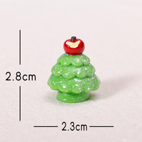 Arbre de Noël artificiel pour voiture, décoration artisanale DIY, petits accessoires