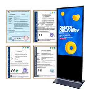 Quảng cáo xuất bản 4K 43 50 55 inch Thiết bị quảng cáo trong nhà tầng thường vụ Android LCD một cửa kỹ thuật số biển giải pháp - Product Image 5