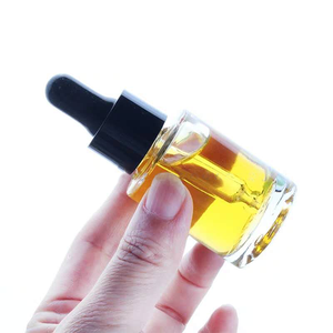 Botella de suero de vidrio transparente de 30ml 1oz 50ml 60ml 100ml con cuentagotas transparente para serigrafía y embalaje - Product Image 3