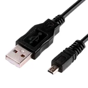 1M 1.5M UC-E6 8Pin 8 pinos pequena porta universal câmera digital de dados USB e cabo de carregamento para Nikon UC-E6