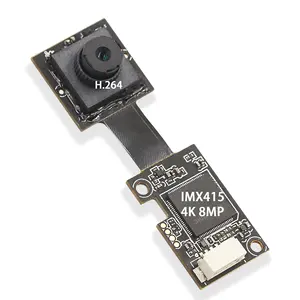 Prix usine IMX415 H.264 8MP Usb Mini Module de capteur de caméra CMOS 4k RGB Couleur imx415 8 mégapixels Image H.264 Modules de caméra