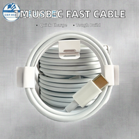 Câble de chargeur USB a vers type-c de 1m en gros câble d'alimentation à charge rapide avec 2A pour iPhone 15 16 voitures Android en silicone liquide