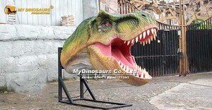 Cabeza Animatrónica de Tiranosaurio <span class=keywords><strong>Rex</strong></span> <span class=keywords><strong>3D</strong></span> Realista para Exhibición de Dinosaurios MY <span class=keywords><strong>DINO</strong></span> AD-240 - Product Image 4
