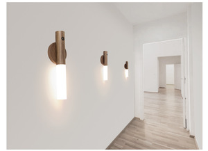 运动传感器夜灯磁性无线智能发光二极管可充电便携式壁挂式室内楼梯卧室走廊 - Product Image 5