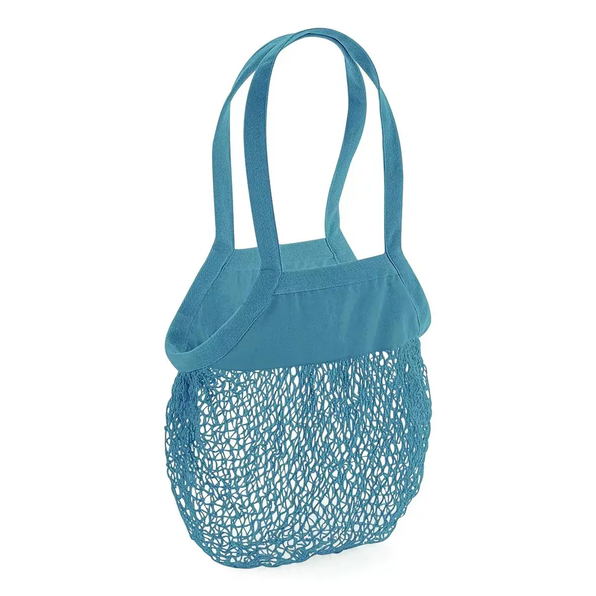 Large Capacity Fruit And Vegetable Cotton Mesh Bag Supermarket Portable Shopping Net Produce Bags