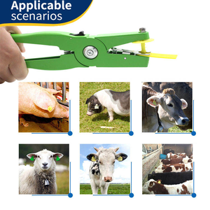 Etiquettes d'oreille pour moutons HED-ET102, étiquettes d'oreille pour chèvres, étiquettes d'oreille pour bétail, pour <span class=keywords><strong>animaux</strong></span> de ferme et petits <span class=keywords><strong>animaux</strong></span> - Product Image 6