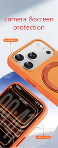 Ring Magnetic TPU+PC Mobile Phone <b>Cases</b> for 17 pro max - Product Image 6