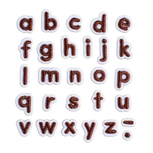 Tinh <span class=keywords><strong>T</strong></span>ế Màu <span class=keywords><strong>H</strong></span>ồng Màu Xanh Trắng Hoa Mô <span class=keywords><strong>H</strong></span>ình Thư '<span class=keywords><strong>p</strong></span>' Thêu PVC Vả<span class=keywords><strong>i</strong></span> <span class=keywords><strong>S</strong></span>ắ<span class=keywords><strong>t</strong></span> Trên In Các Bản Vá <span class=keywords><strong>L</strong></span>ỗ<span class=keywords><strong>i</strong></span> Cho <span class=keywords><strong>H</strong></span>àng May Mặc Và Mũ 5.3Cm - Product Image 5