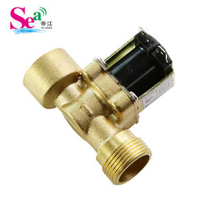 Válvula Solenoide de 6 Puntos Totalmente de Cobre, DC12V, Normalmente Cerrada, Válvula de Entrada para Lavadoras y Dispensadores de Agua, G3/4, Directo de Fábrica - Product Image 1
