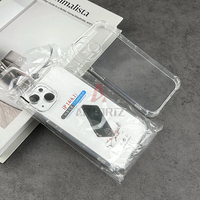 Coque en TPU souple mince en silicone transparent pour iphone X Xr Xs 11 12 13 14 pro max coque de téléphone transparente couvertures mobiles
