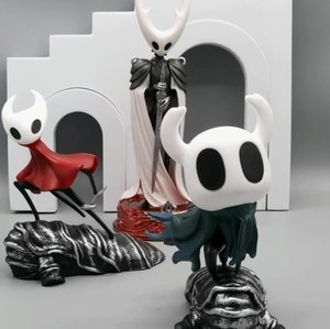 3 Estilos, 15-20CM, Figura <span class=keywords><strong>de</strong></span> PVC <span class=keywords><strong>de</strong></span> Hollow Knight Hornet y Hollow King, Estatua <span class=keywords><strong>de</strong></span> Anime, Juguetes - Product Image 1